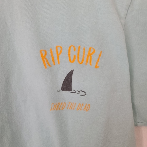 Rip curl shred till dead graphic shirt size medium - Picture 3 of 4